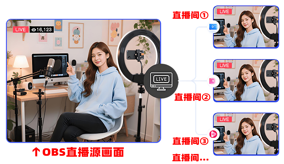 OBS多路推流插件下载安装使用教程：OBS如何多平台直播？OBS如何多开直播？